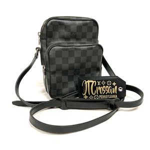 ‼️SOLD‼️Louis Vuitton Damier Graphite Rem Crossbody
